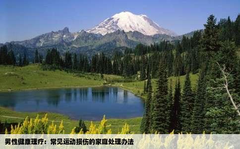 男性健康理疗：常见运动损伤的家庭处理办法
