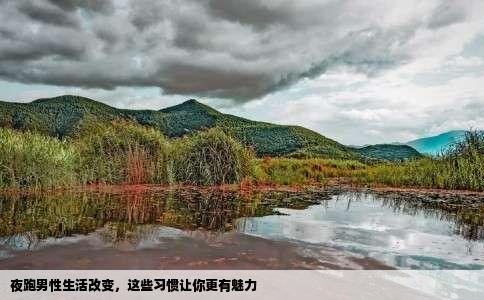 夜跑男性生活改变，这些习惯让你更有魅力