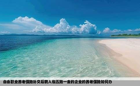 自由职业养老保险补交后聘入包五险一金的企业的养老保险如何办