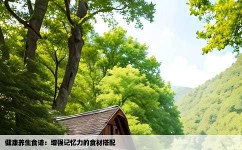 健康养生食谱：增强记忆力的食材搭配