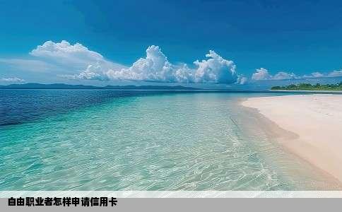 自由职业者怎样申请信用卡