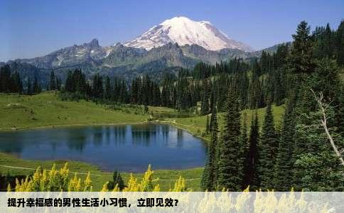 提升幸福感的男性生活小习惯，立即见效？