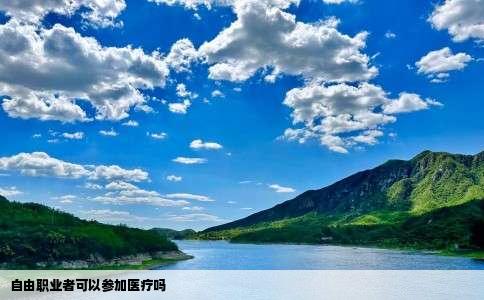 自由职业者可以参加医疗吗