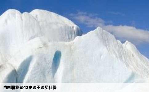 自由职业者42岁该不该买社保