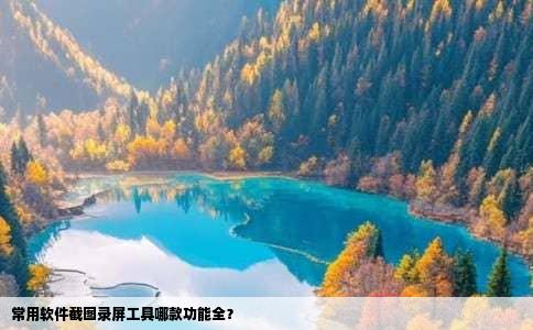 常用软件截图录屏工具哪款功能全？