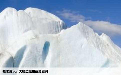 技术资讯：大模型应用落地案例