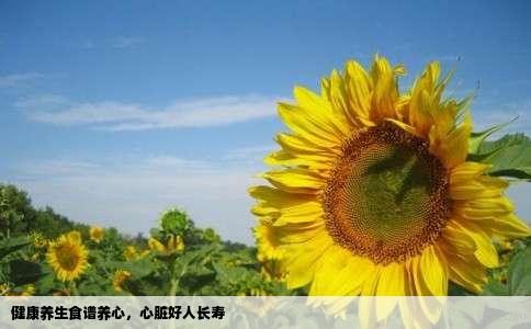 健康养生食谱养心，心脏好人长寿