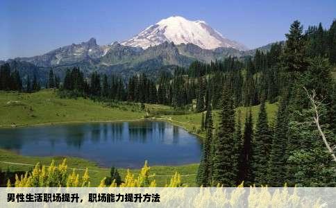 男性生活职场提升，职场能力提升方法